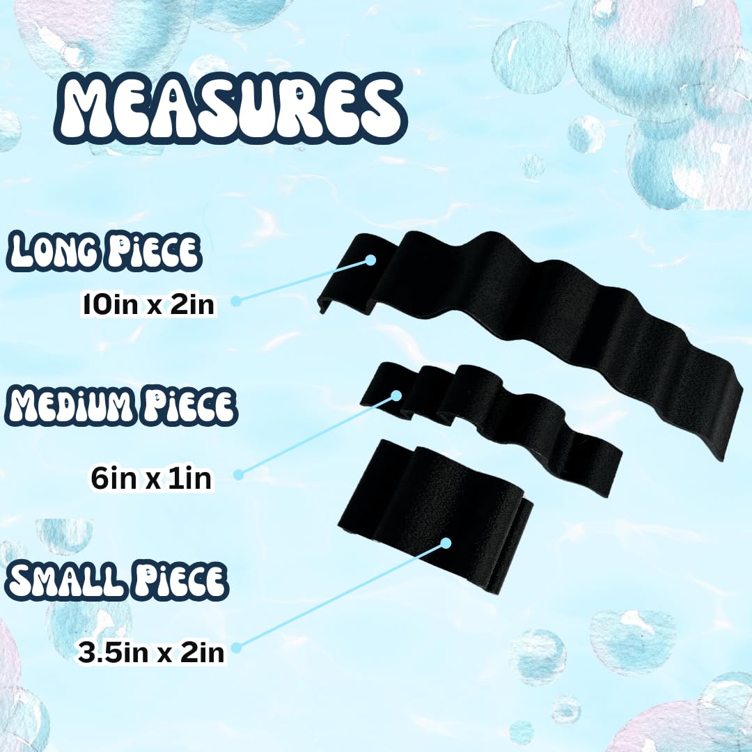 REEFSHAPE - Paquete combinado de sustrato para acuario o terrario, color negro | Capas de sustrato separadas, crea acantilados y profundidad, fabricado en Estados Unidos, combo de acantilado