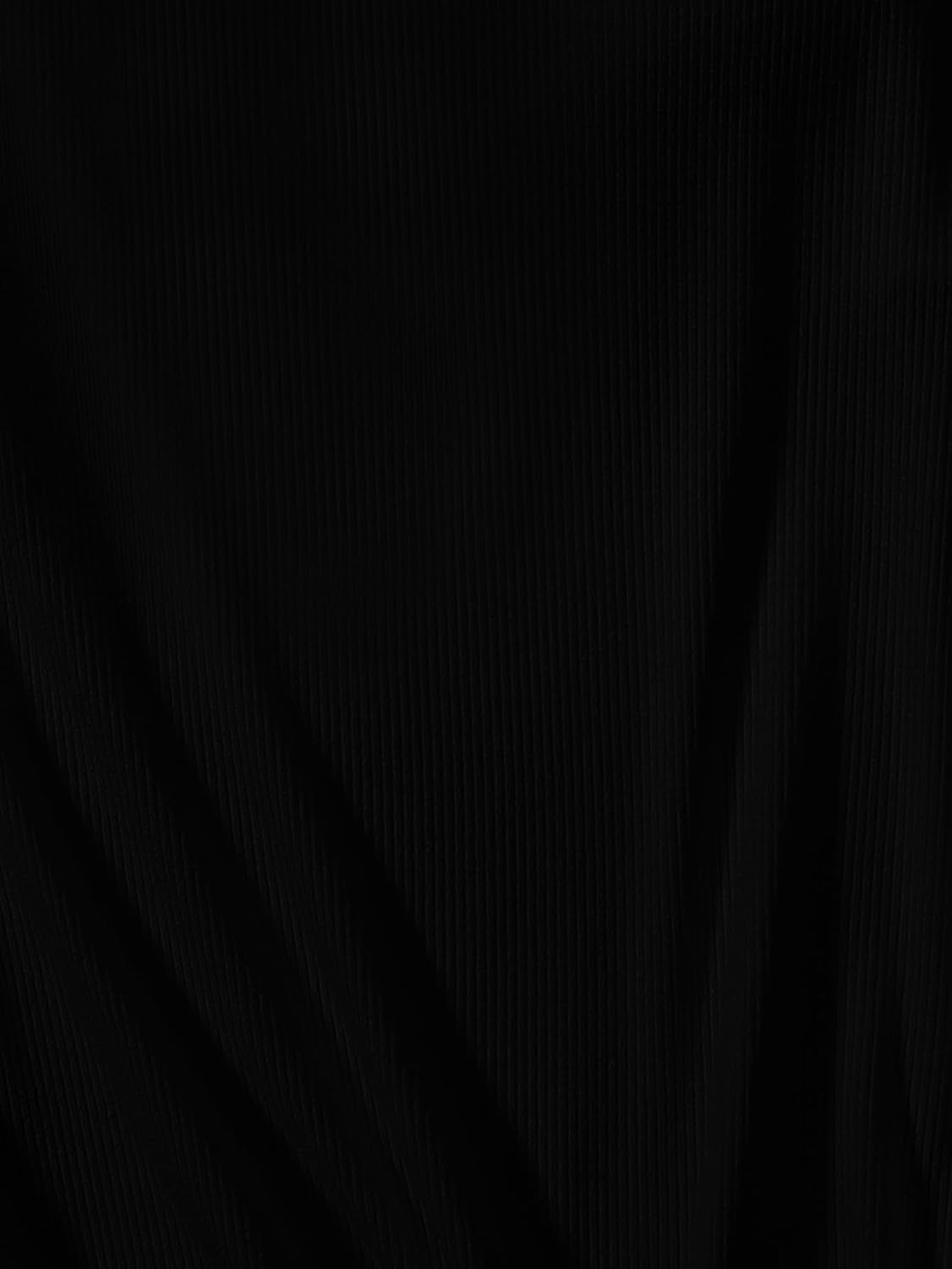 Plue Size Women's Tank Top with Built-in Bra - Racerback Summer Camisole Top U Neck Ribbed Beach Fashion Clothes - Image 5