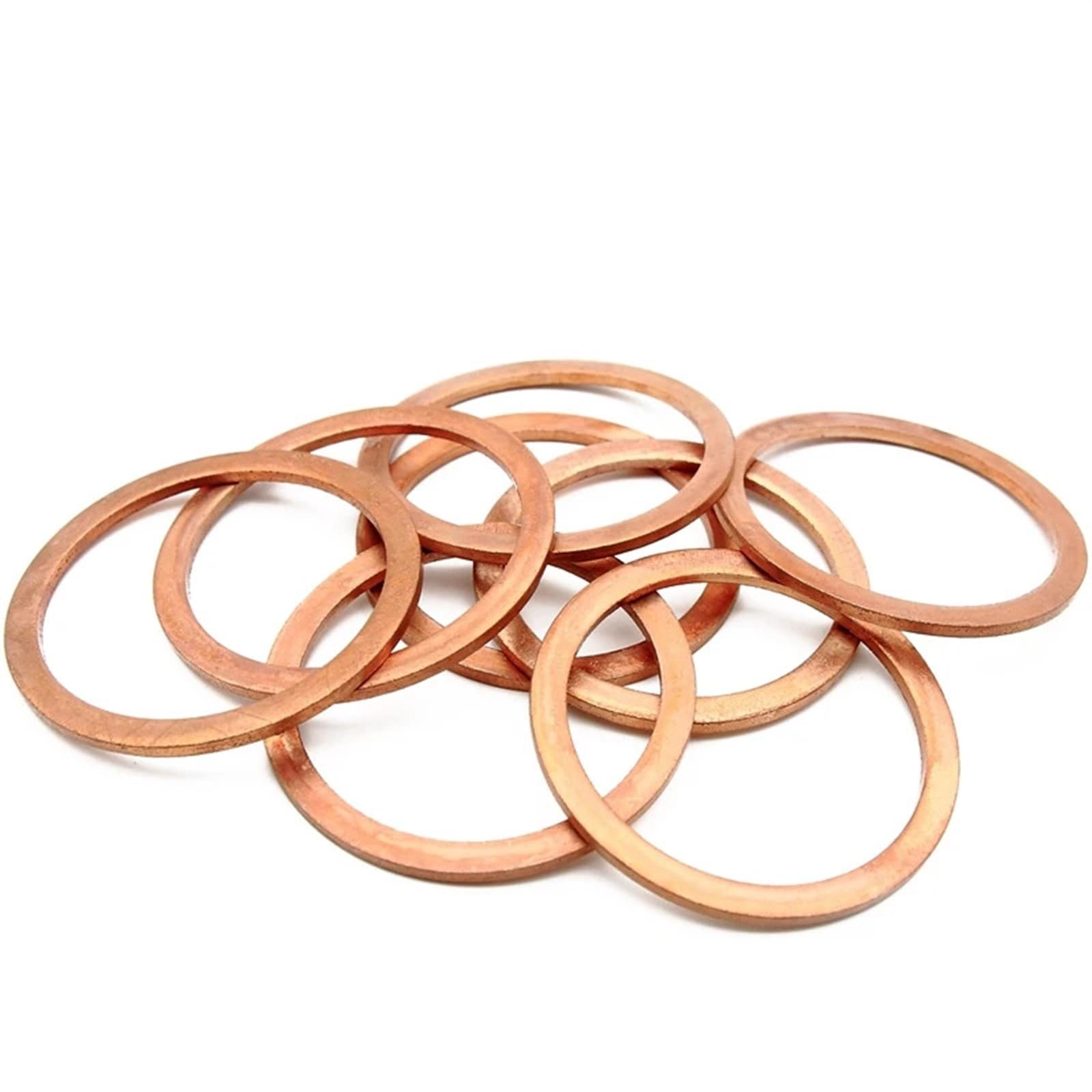 Platte ring.Koper platte ring M5 afdichting pakking Platte ring.Koper platte ring M5 afdichting pakking