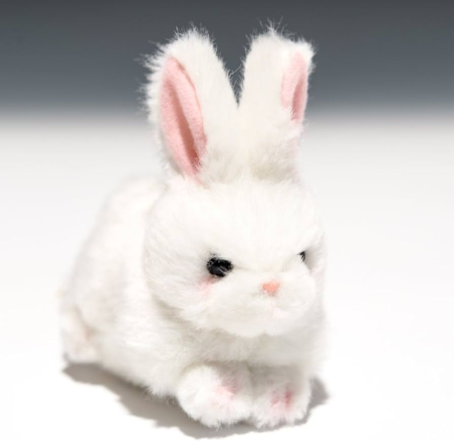 Amazon.co.jp: たけのこ プチプチらんど A ウサギ 白 ぬいぐるみ 58432