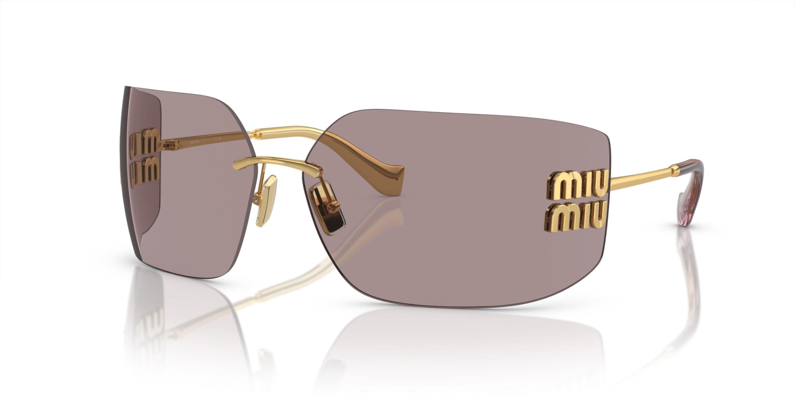 Miu Miu Stylish Sole Trainers - Unisex - Sunglasses - Yellow - One Size - Accessories