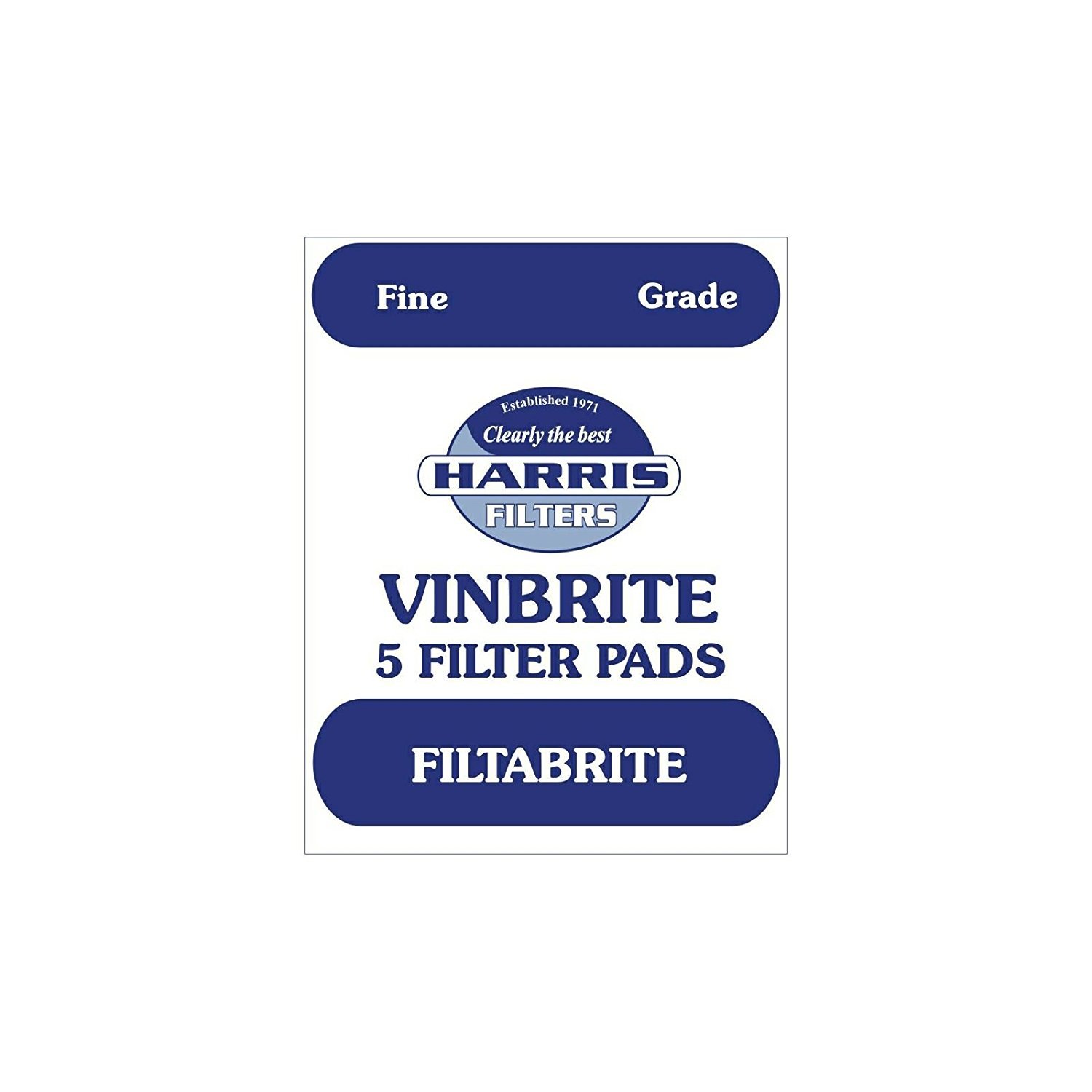 Harris Filters Home Brew & Wine Making Pack Of 5 Harris Fine Grade