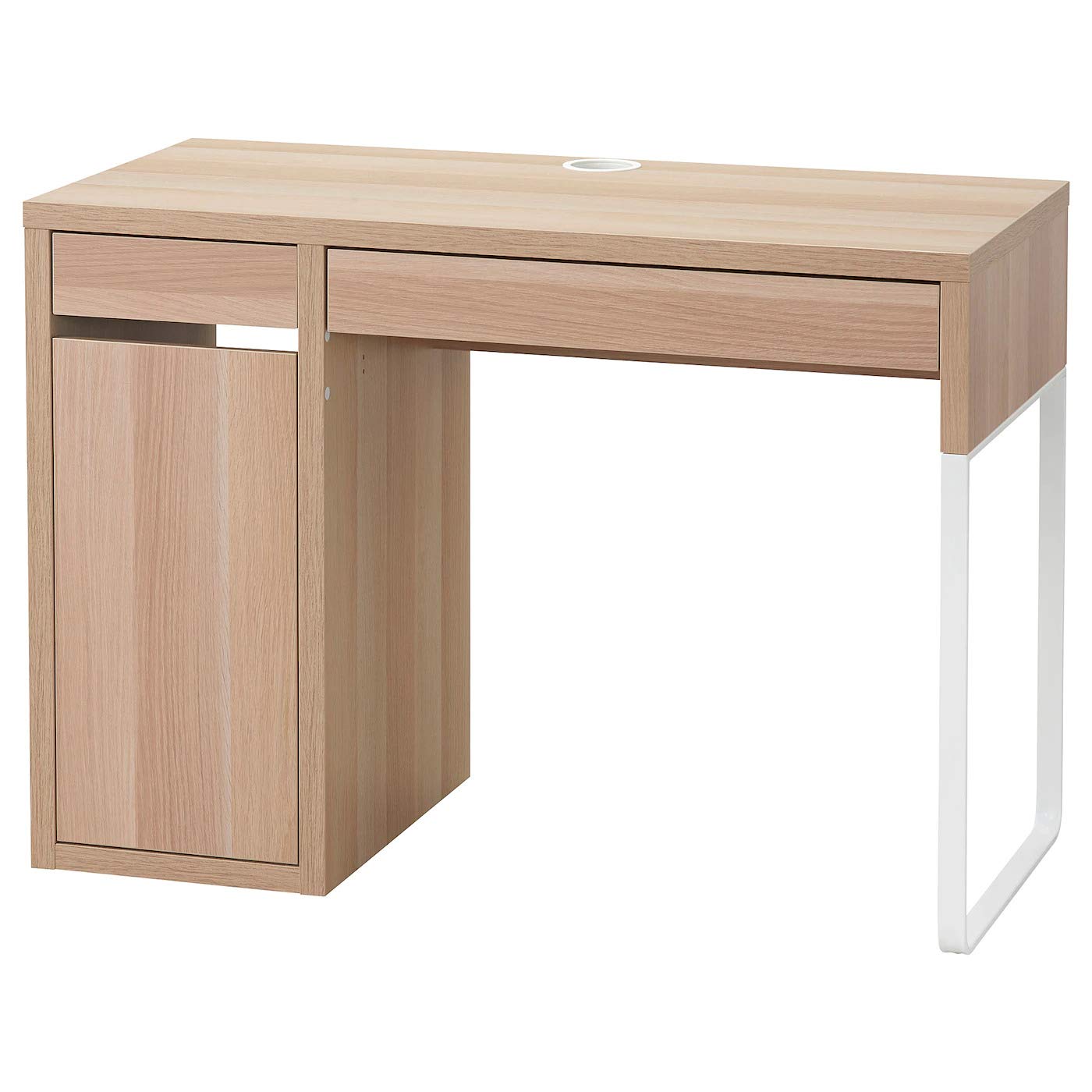 Amazon | IKEA/イケア MICKE/ミッケ：デスク105x50 cm ホワイト 