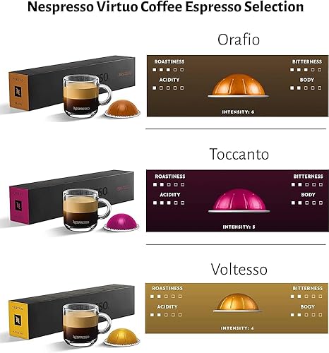 Miniatura 2 de Cápsulas de café compatibles con el sistema Vertuo Line Orafio, Toccanto, Voltesso para un total de 30 unidades, importado, 1.35 oz