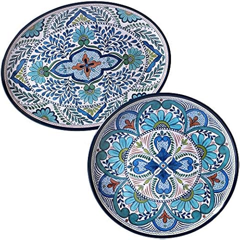 Cerified International Talavera Melamine Platter Set Cover