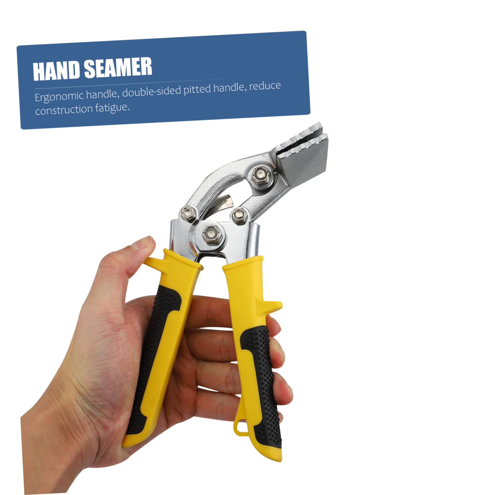 LIFKOME Pince A Plier Tole en Acier, Outil Manuel de Pliage et Sertissage