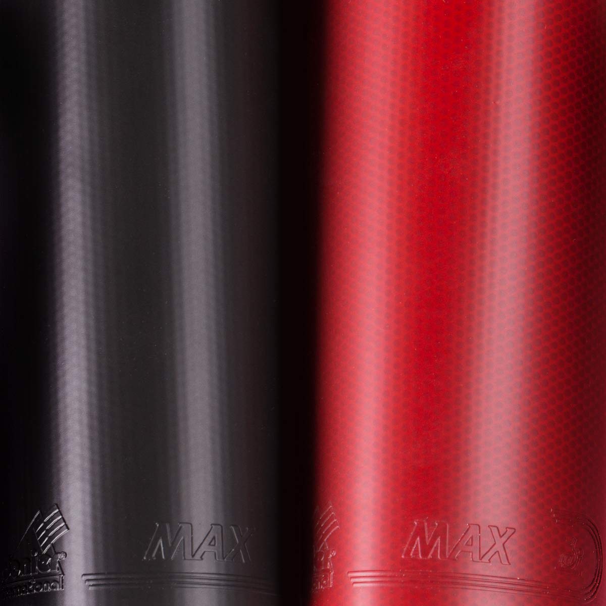 Donier Goma de Ping Pong MAX 2,0 mm Negro Tenis de Mesa Alta Velocidad Control