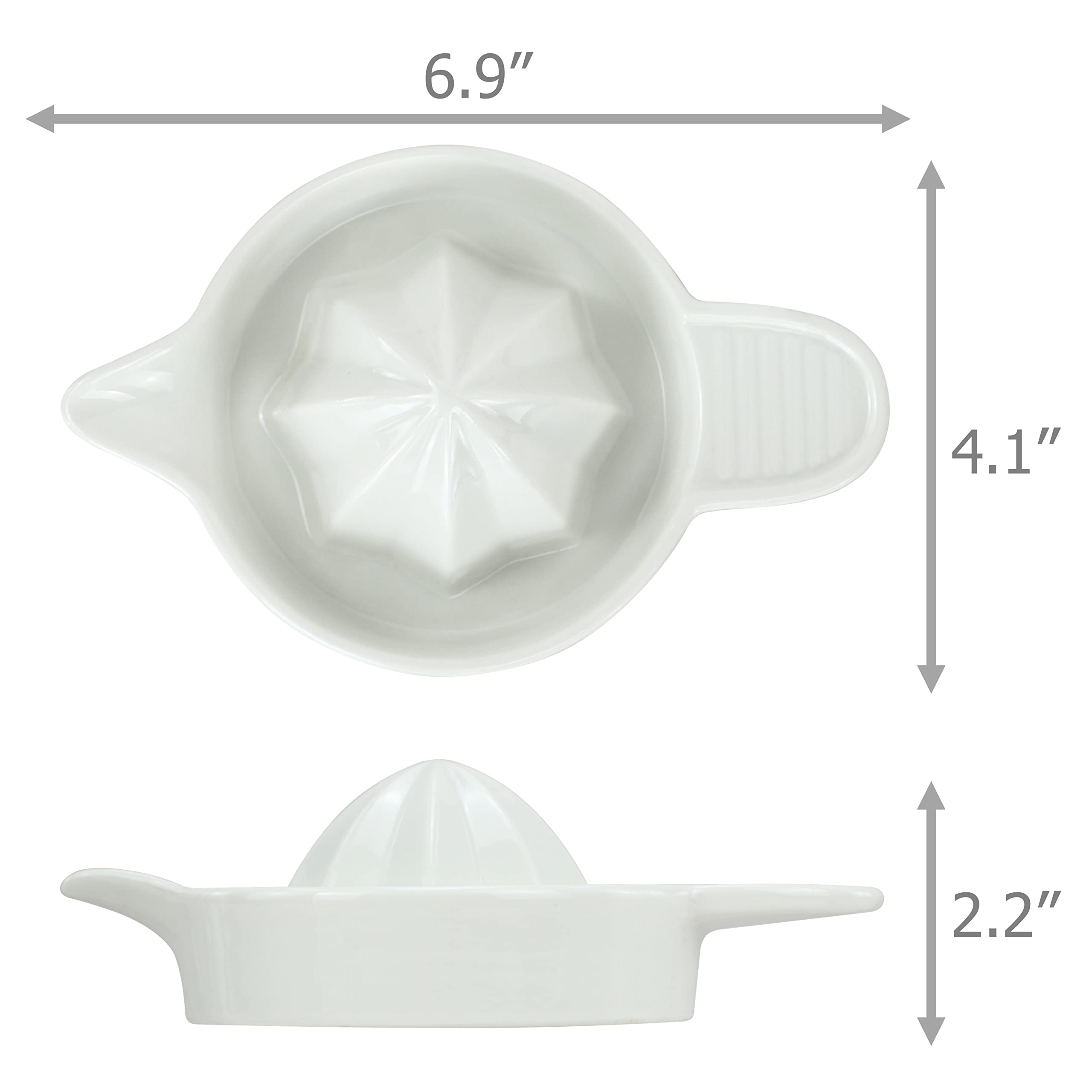 Amazon.com: EIKS Ceramic Manual Juicer Squeezer for Juicing Citrus