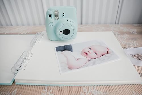 Miniatura 2 de Never Ever Land Álbum de recortes  Libro de recortes azul de 12 x 10 pulgadas. Suministros para álbumes de recortes, libro de recuerdos, libro de