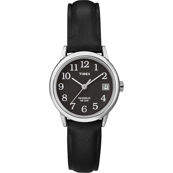 TIMEX Easy Reader 25mm Analog Black Dial Women's Watch-T2N525
