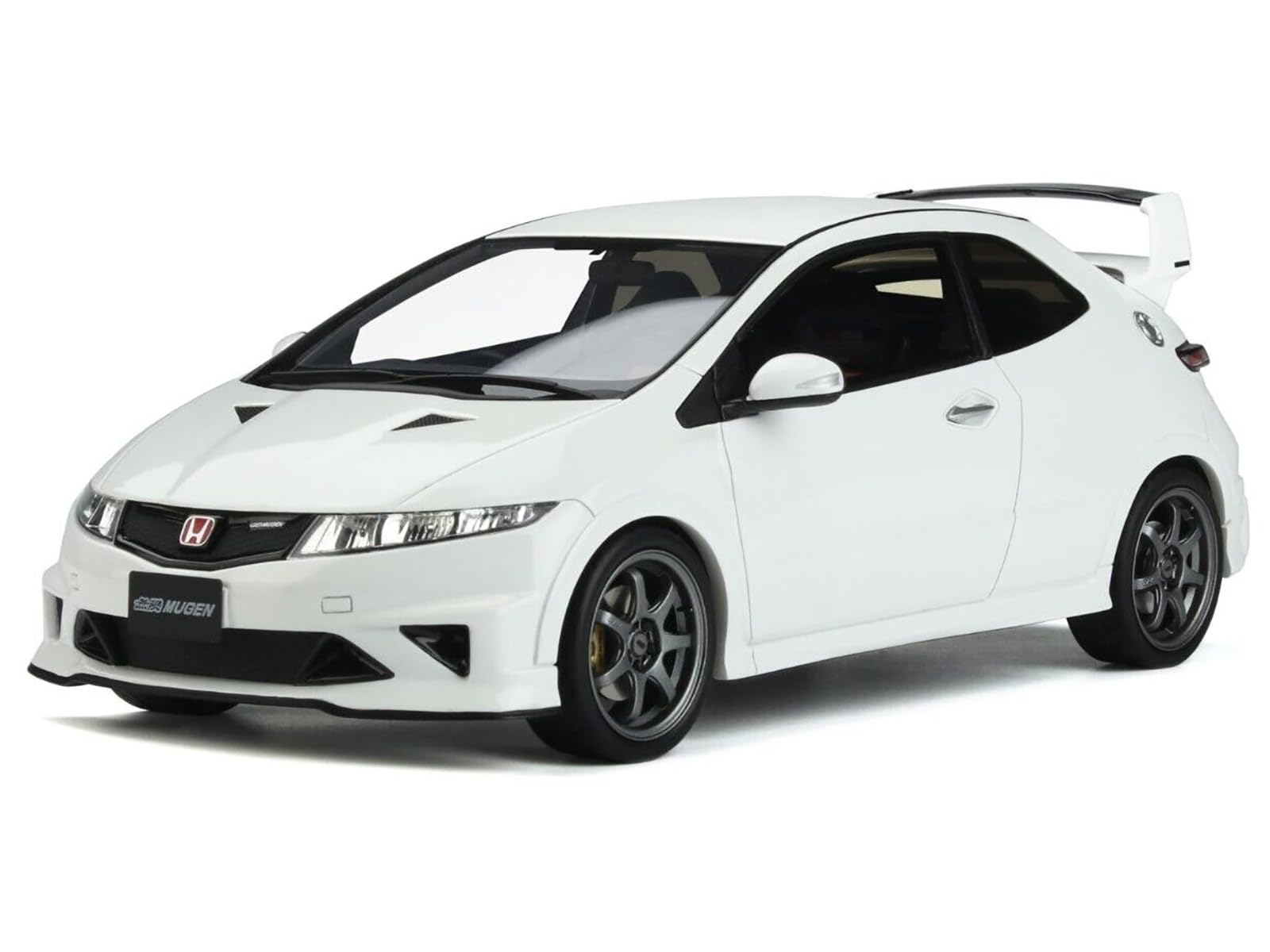 2010 Civic FN2 Type R Mugen RHD (Right Hand Drive) Championship White Limited Edition to 4000 Pieces Worldwide 1/18 Model Car by Otto Mobile OT735