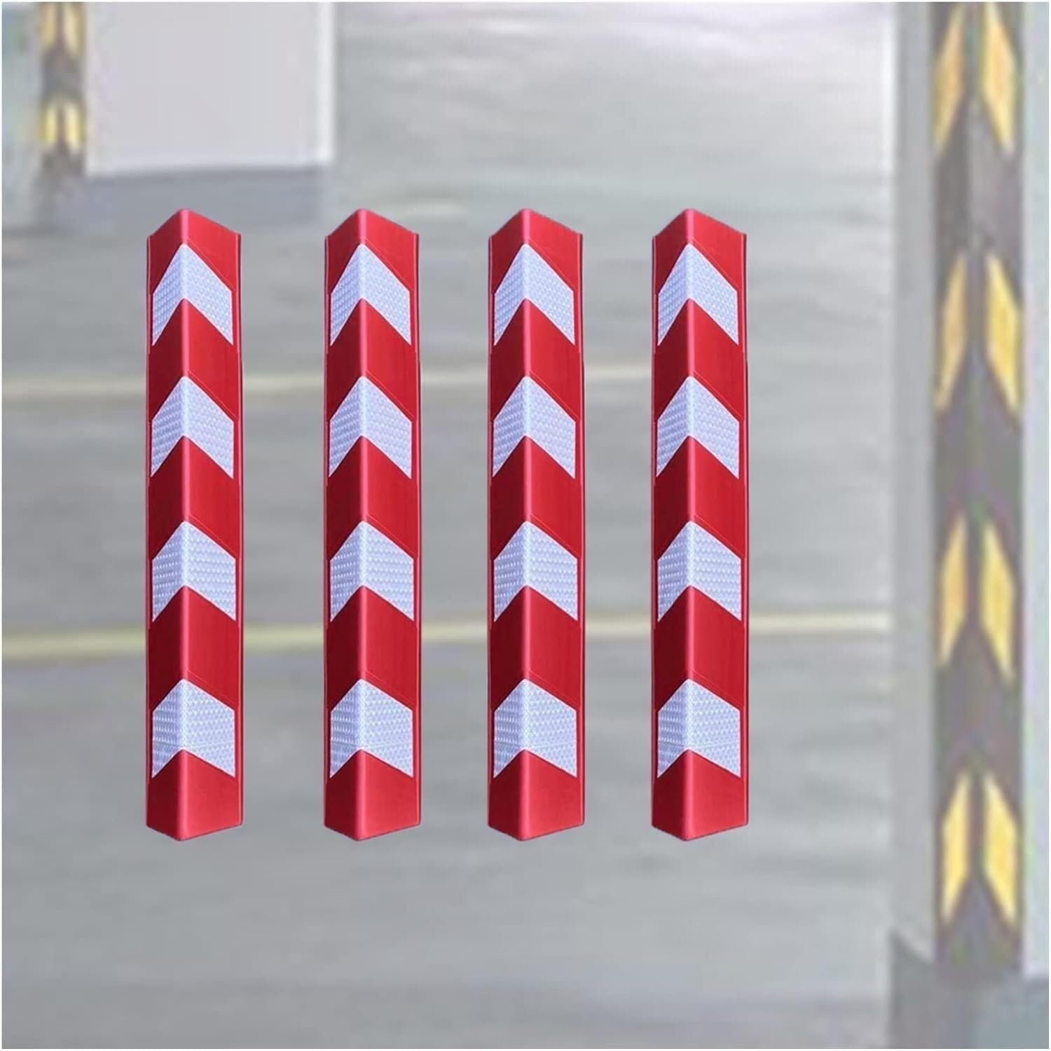 LNNW Protectores de bordes y parachoques de pared, protector de esquina de borde de espuma en forma de L, protectores de pared de garaje, poste de parachoques de borde para la Protección de Las Column