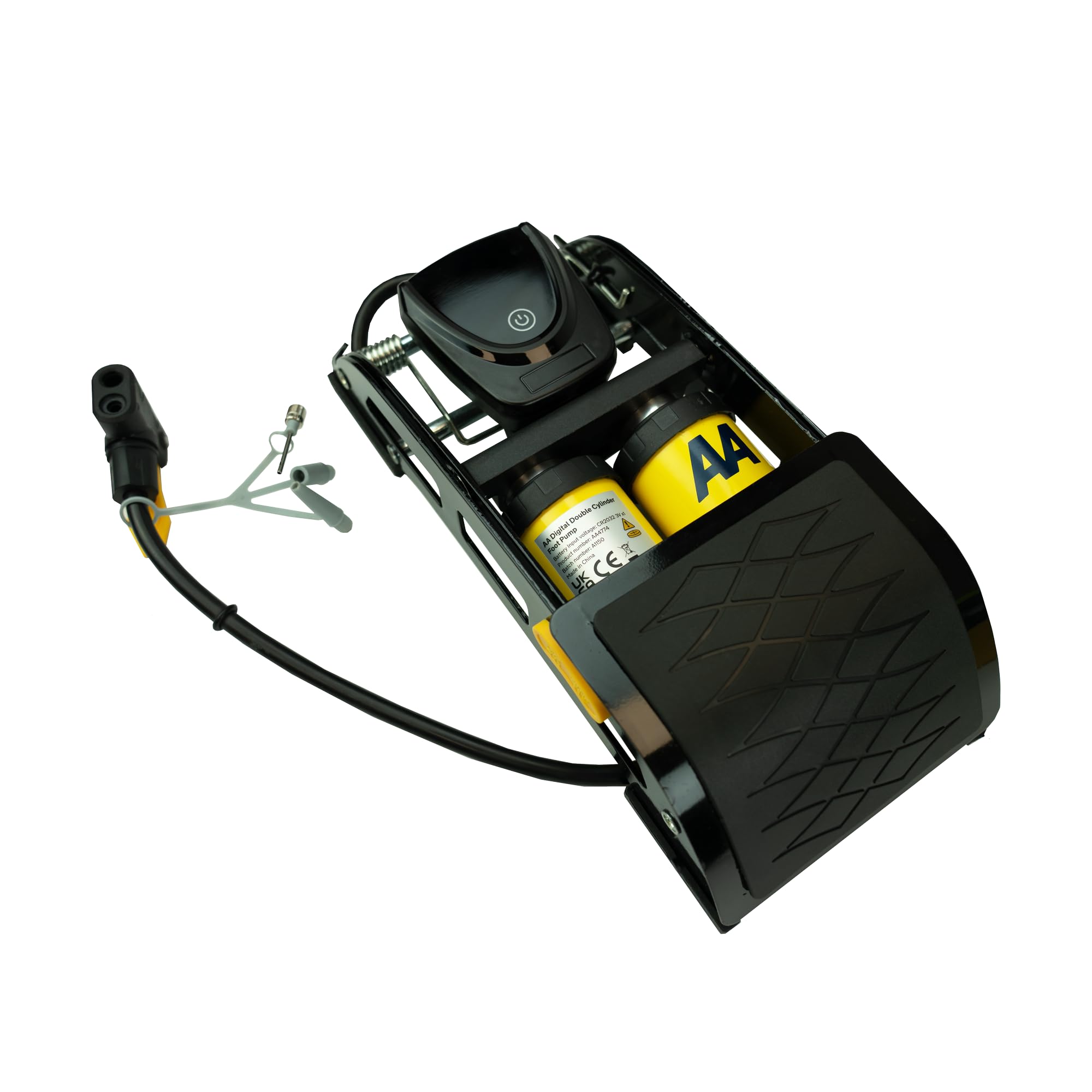 AA Digital AA4774 Double Cylinder Foot Pump