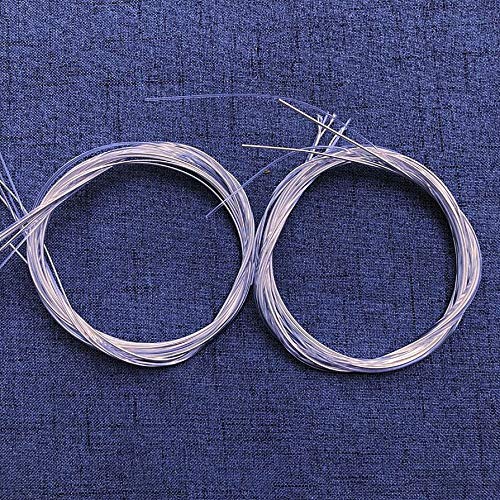 #N/D Jeu de 6 cordes en nylon transparent pour guitare classique – Accessoires pour instruments de musique - Les Beatles, Paul McCartney, John Lennon, RIngo Starr, George Harrison #N/D Jeu de 6 cordes en nylon transparent pour guitare classique - Accessoires pour instruments de musique – Image 6
