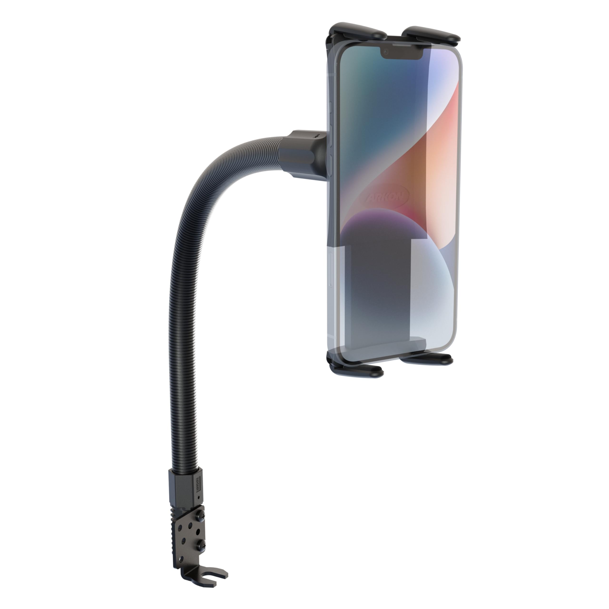 Car Seat Rail Phone Or Tablet Mount For Iphone XS Max XS Xr X 8 Galaxy Note 9 8 S10 Retail Black - Sm688L22