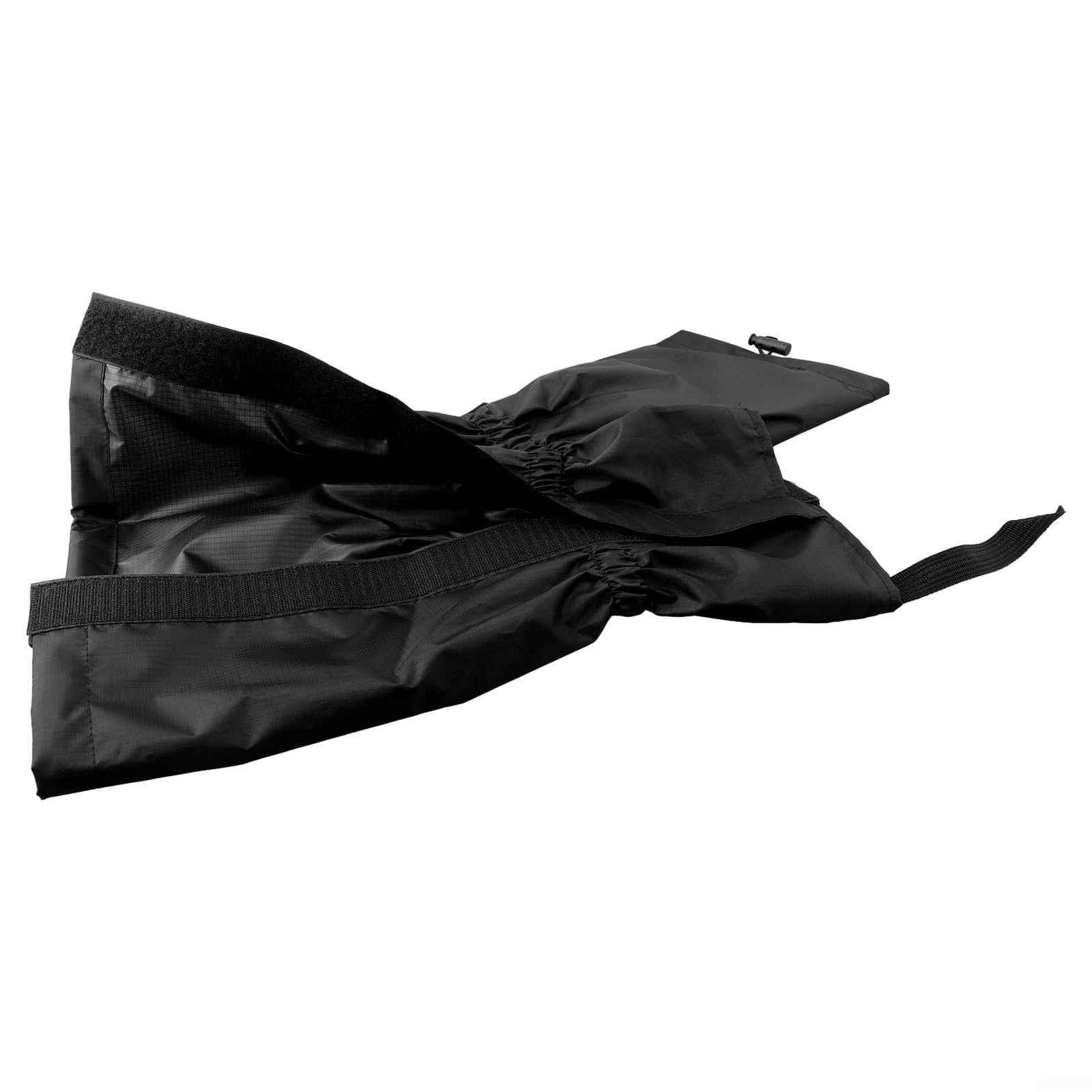 Polainas protectoras impermeables transpirables para botas de senderismo escalada (negro)
