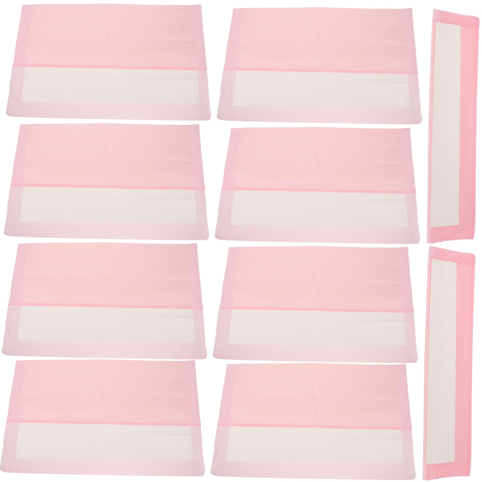 BESPORTBLE Alèse D’entraînement Jetable pour Rat, Absorbante, 1 Paquet | Rose, Film Pe Imperméable à Base de Pulpe, Confort et Chaleur, pour Sommeil et Éducation