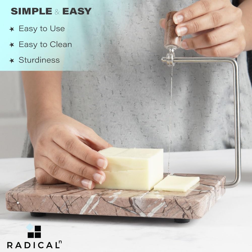 Radicaln Marble Cheese Slicer Marinara Kitchen Gadgets 8x5