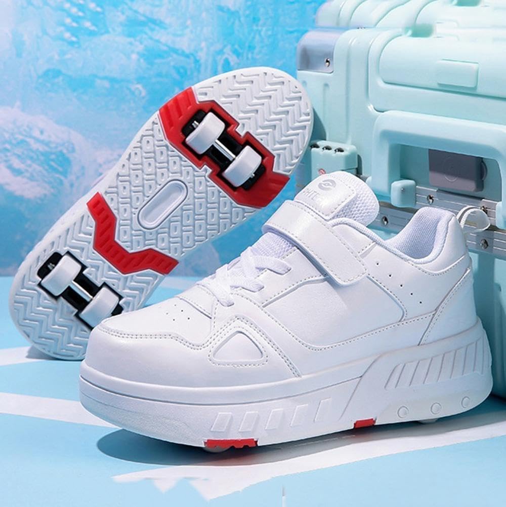 Roller Skate Shoes Rollschuhe Schuhe Mit Rollen Skateboardschuhe,Inline-Skate, verstellbar Damen Schuhe mit Rollen für mädchen,Laufen Skateboard,Inline Rollschuhe