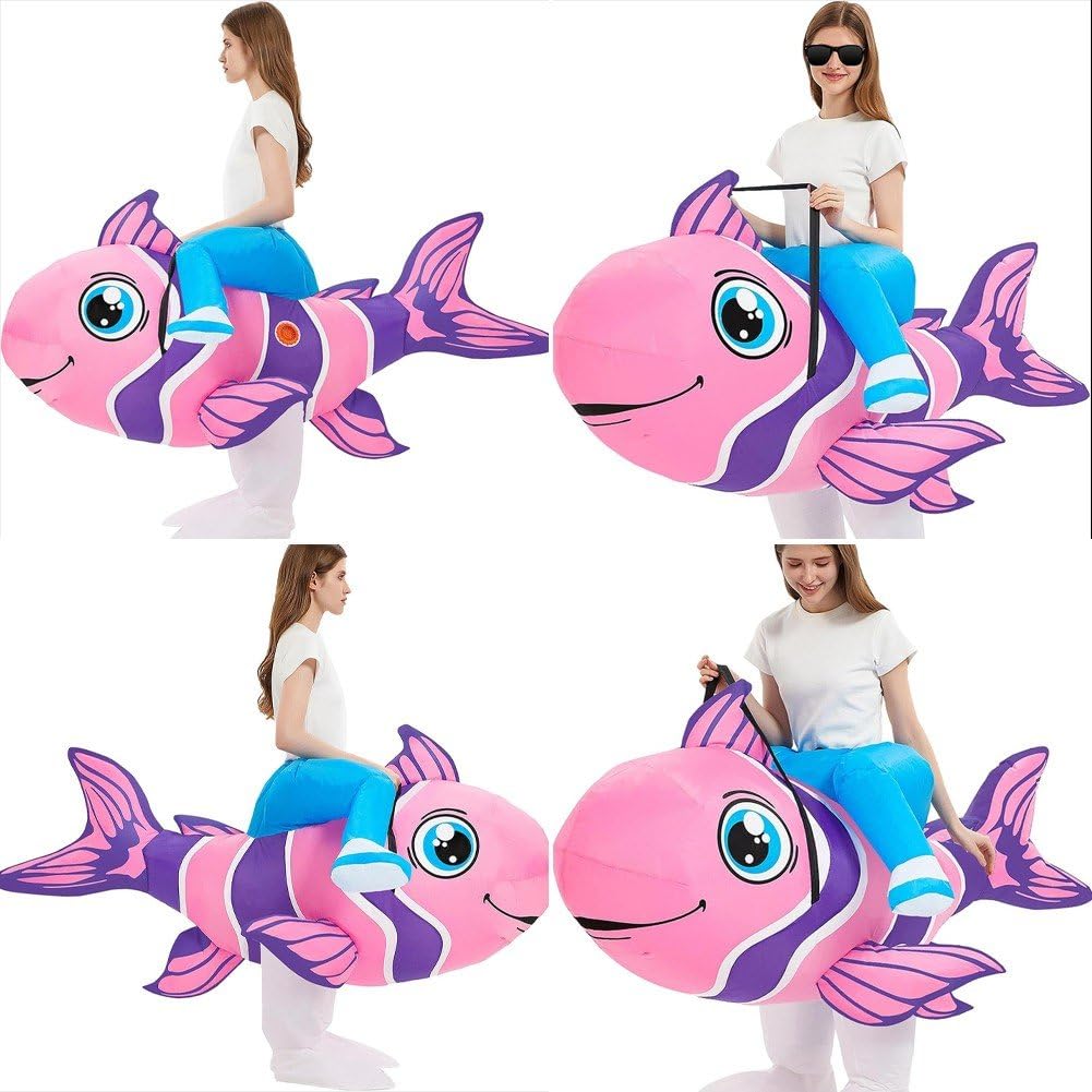 Amazon.co.jp: 魚 着ぐるみ 大人用 熱帯魚 コスプレ 変装スーツ