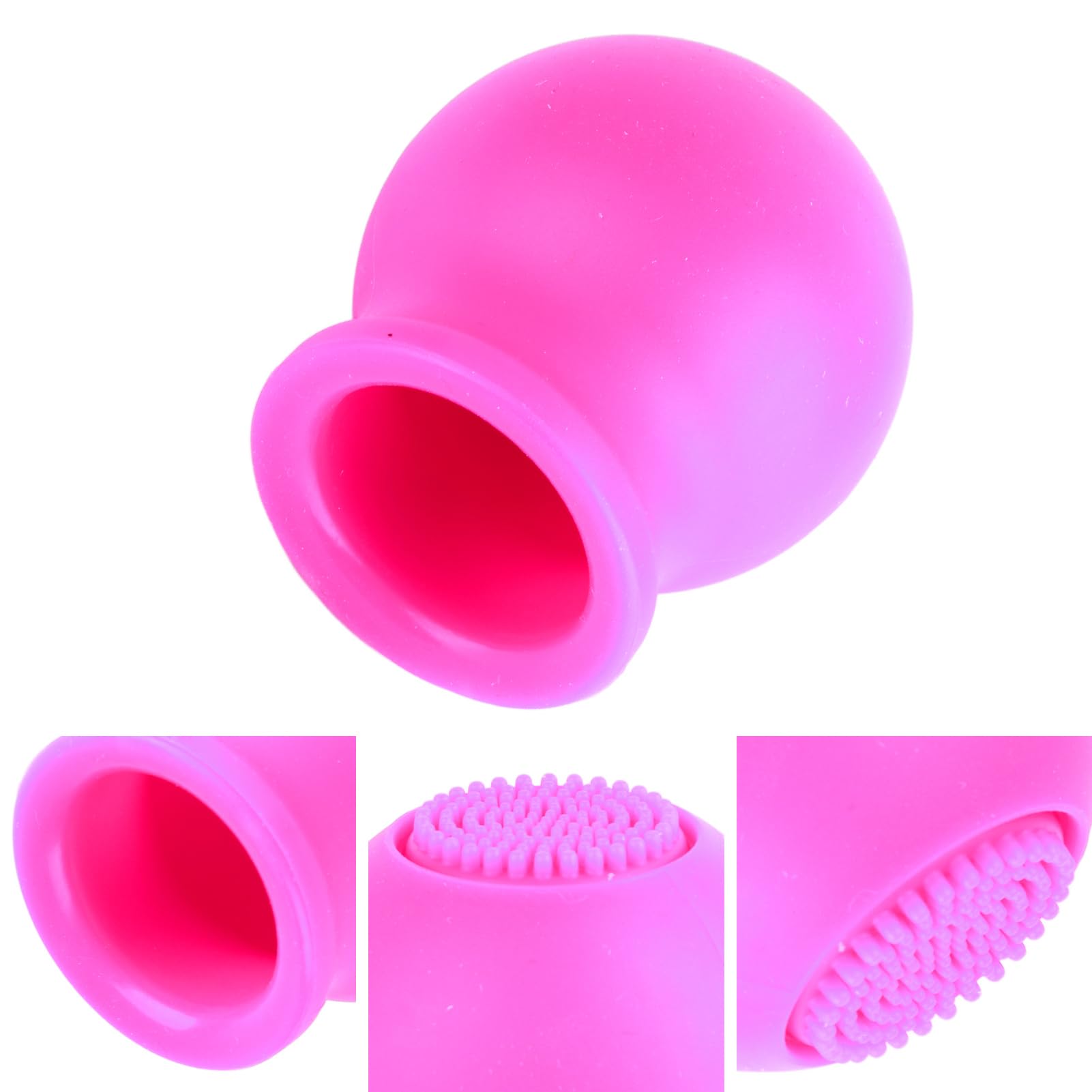 Strumento per Plumper per Labbra, Strumento per Bocca con Broncio Naturale, Dispositivo per Plumper Labbra, Bocca di Bellezza, Massaggio Rapido per la Pulizia del Viso(Viola)