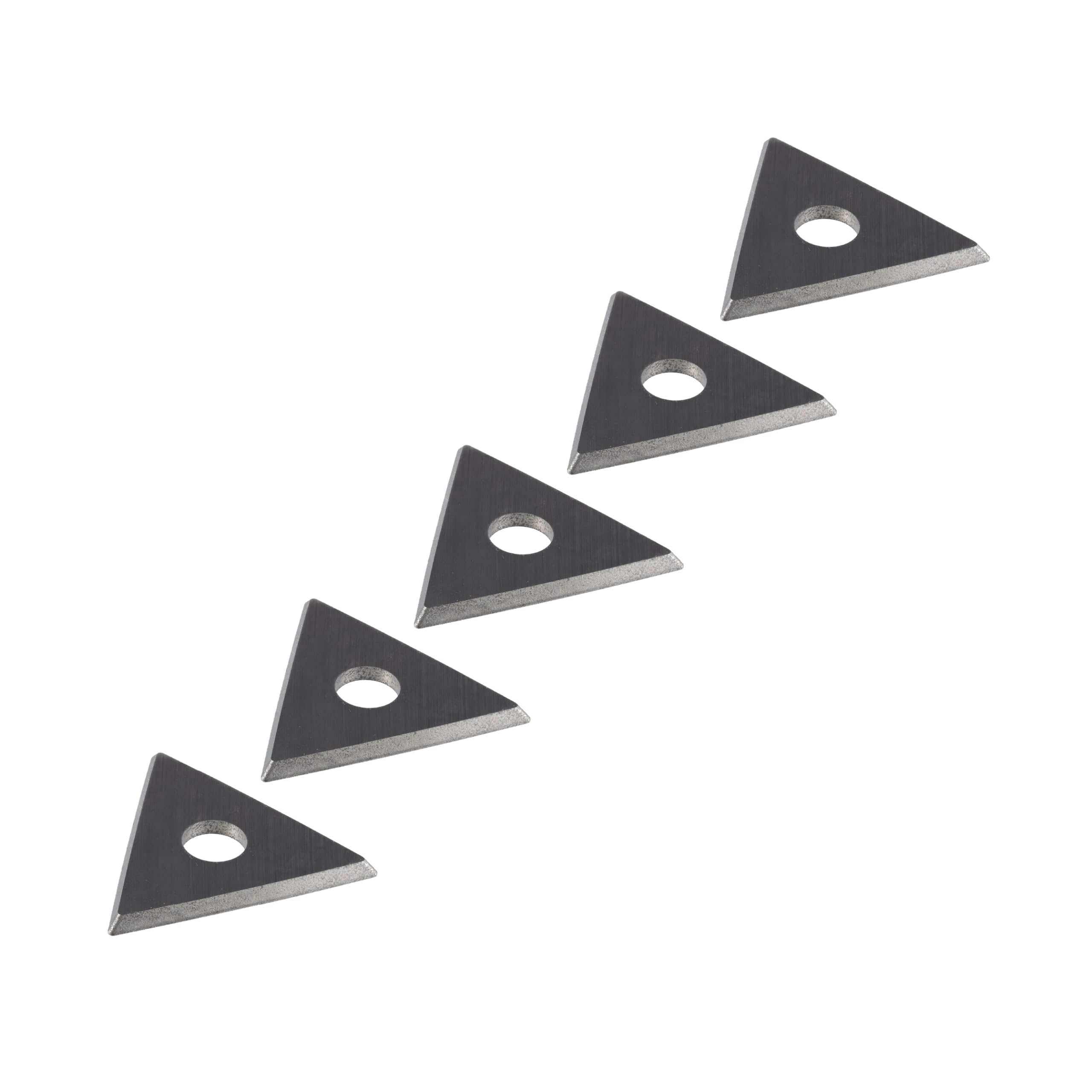 Cut360 Hartmetall-Ersatzklingen für Farbschaber, 25 mm Dreikant, 5 Stück