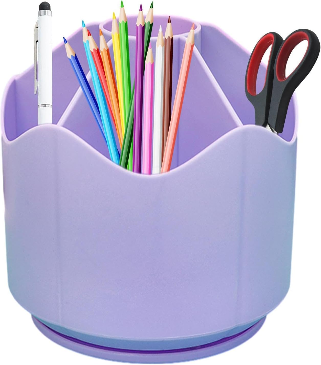 360 Desk Organiser, Rotating Holder, Desk Pencil Organizer, Rotating