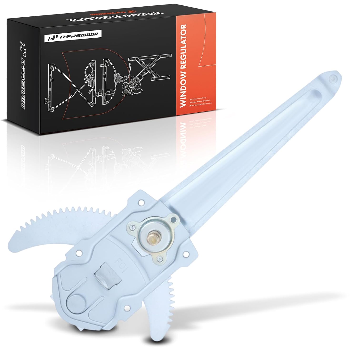 A-Premium Manual Window Regulator Rear Driver Side Compatible with Toyota RAV4 2001 2002 2003 2004 2005