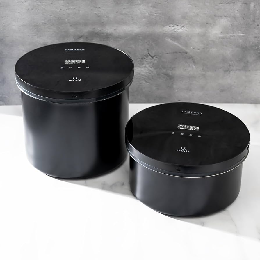 TAMOKAN 真空ストッカー 5L Amazon.co.jp : every U. TAMOKAN 真空保存容器 米びつ 米保存