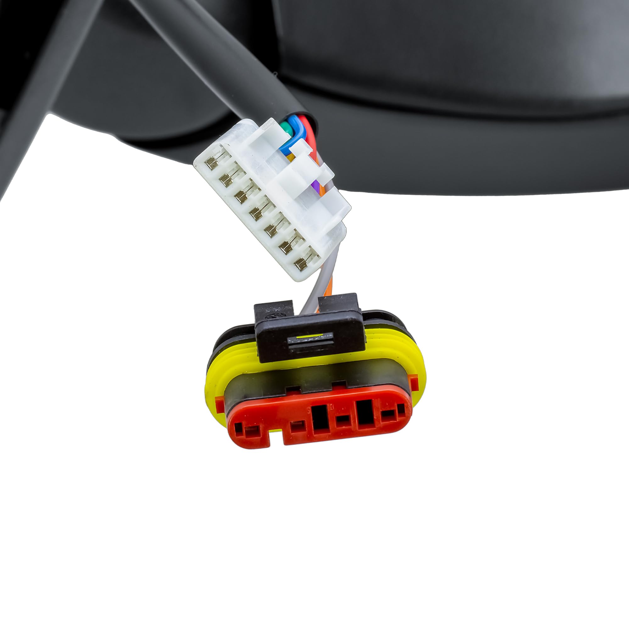 Specchietto retrovisore destro elettrico e termico a braccio lungo con indicatore di direzione per camion IVECO Daily IV V 2006-2013
