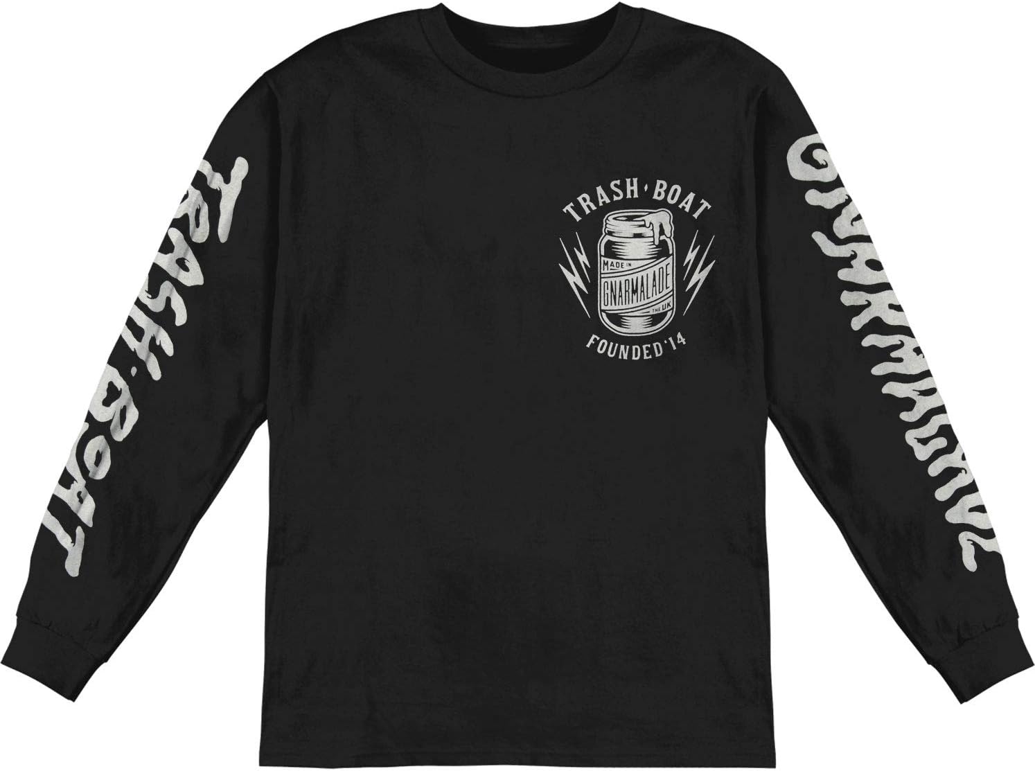 Trash Boat Men's Gnarmalade Long Sleeve Medium Black