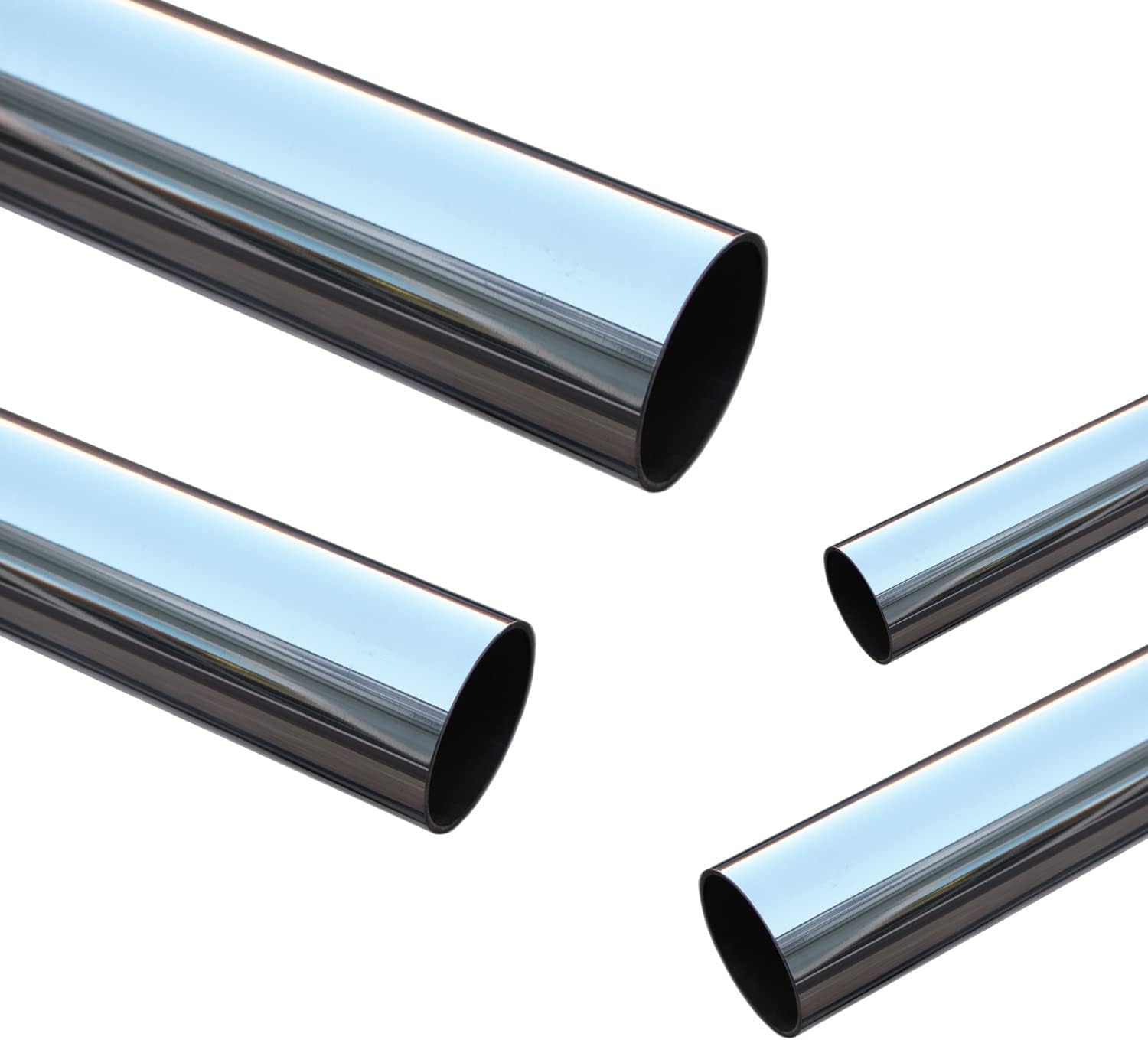 1m Edelstahlrohr 51x1,5mm V2A 1.4301 - Auspuffrohr Für Abgasanlagen