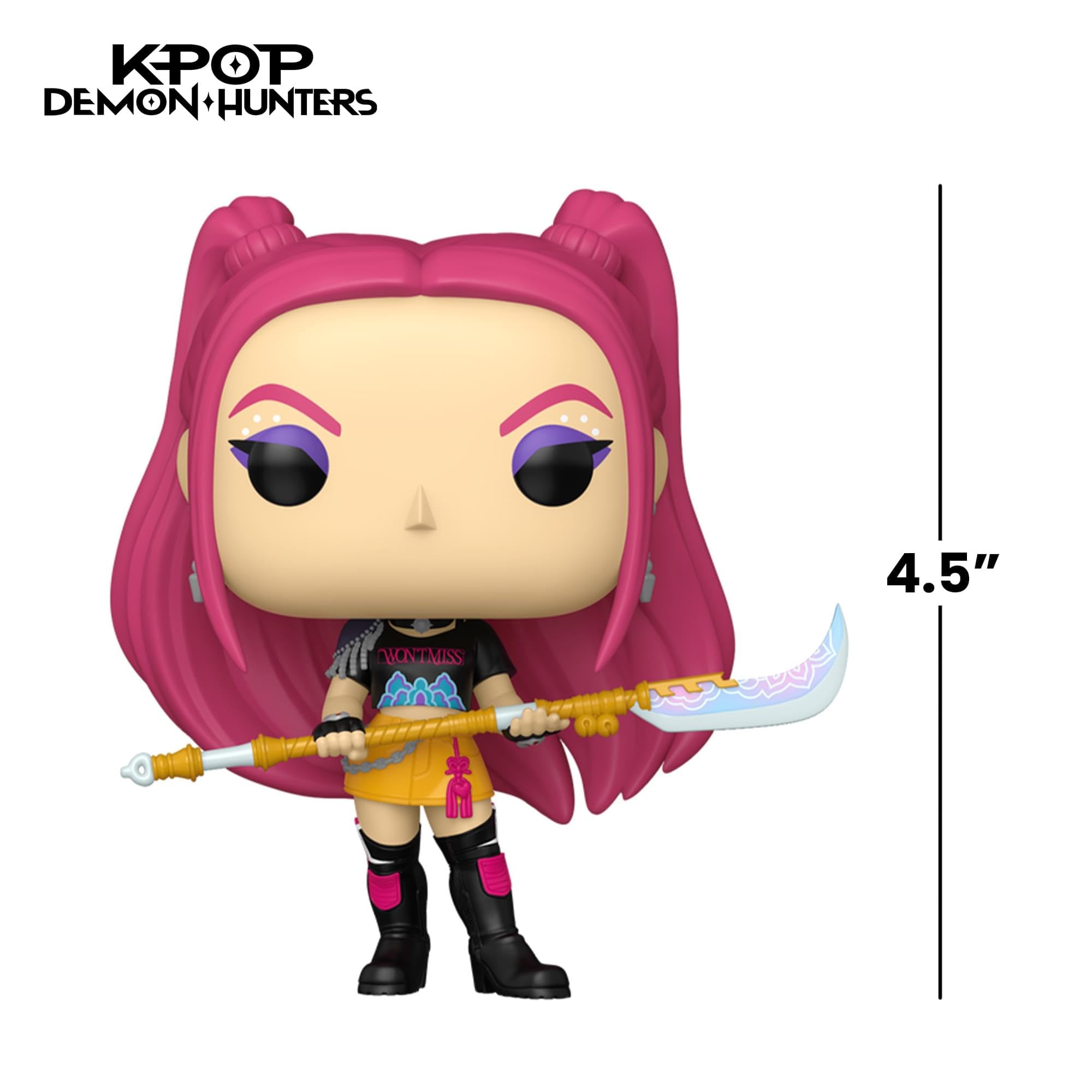 Funko Pop Animation: KPop Demon Hunters - Mira - Figurka kolekcjonerska z winylu - pomysł na prezent - Oficjalny towar - Zabawki dla dzieci i dorosłych - Fani filmów