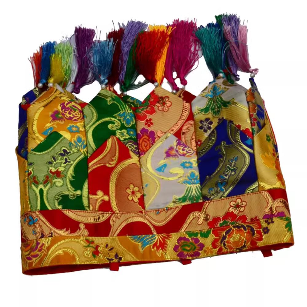 GGFFJ 100cm Tibetan Style Curtains Home Buddhist Temples Temple Decorations Table Surrounds