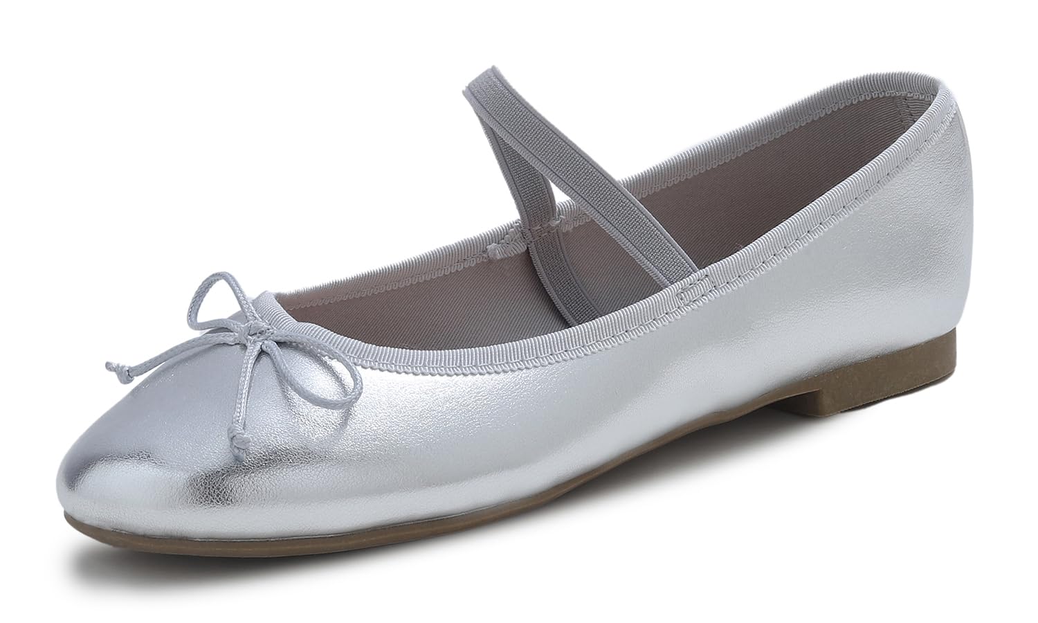Feversole Women's Soft Elastic Round Toe Ballet Flat,Ballerina a Punta Tonda per Donna
