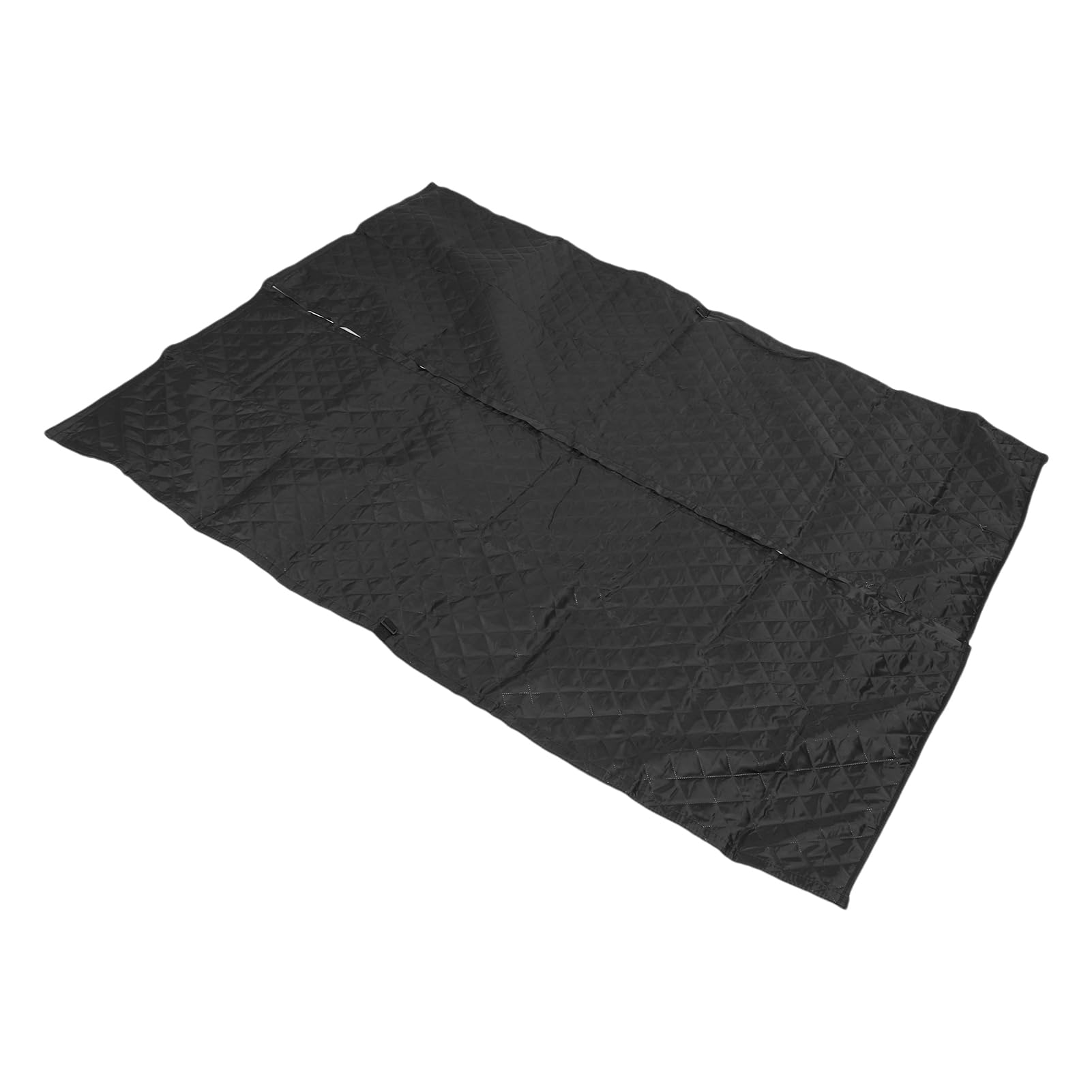 Housse de Porte Isolée pour Camping-Car, Rideau de Porte à Isolation Thermique Magnétique pour l'hiver 70,9 X 52,4 Pouces, Tissu Oxford épais Rempli de Coton avec Sac de Rangement pour