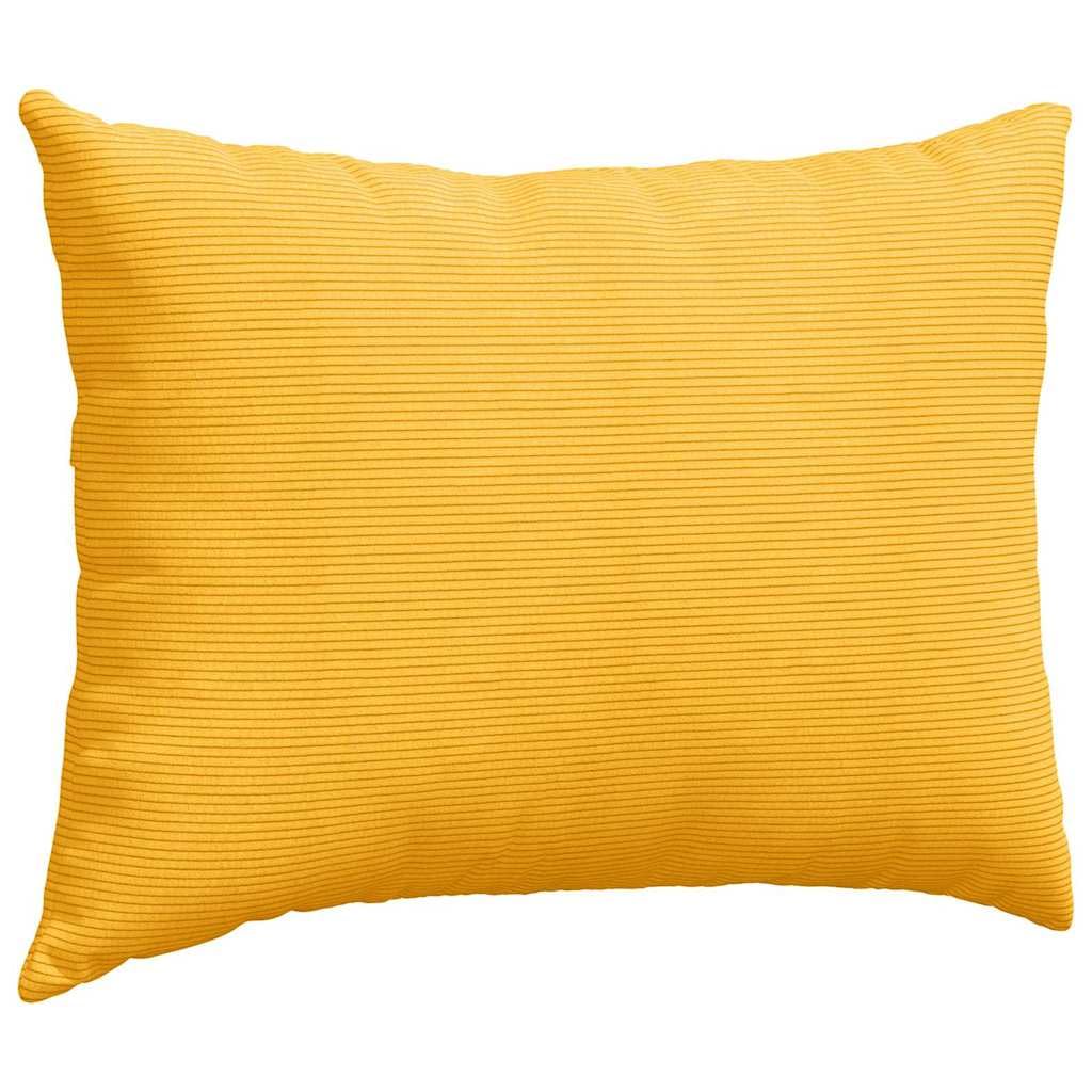 2 cuscini da divano, 70 x 50 cm, in velluto a coste, moderni cuscini da divano con morbido tessuto a coste e imbottitura in poliestere, rivestimento sfoderabile con cerniera, ideale per il