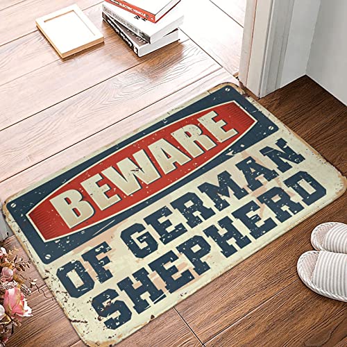 Tapis d'extérieur camping 65x90 cm imprimé Berger Allemand