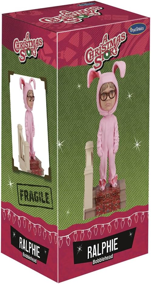Royal Bobbles A Christmas Story Ralphie in Bunny Suit Collectible Bobblehead Statue