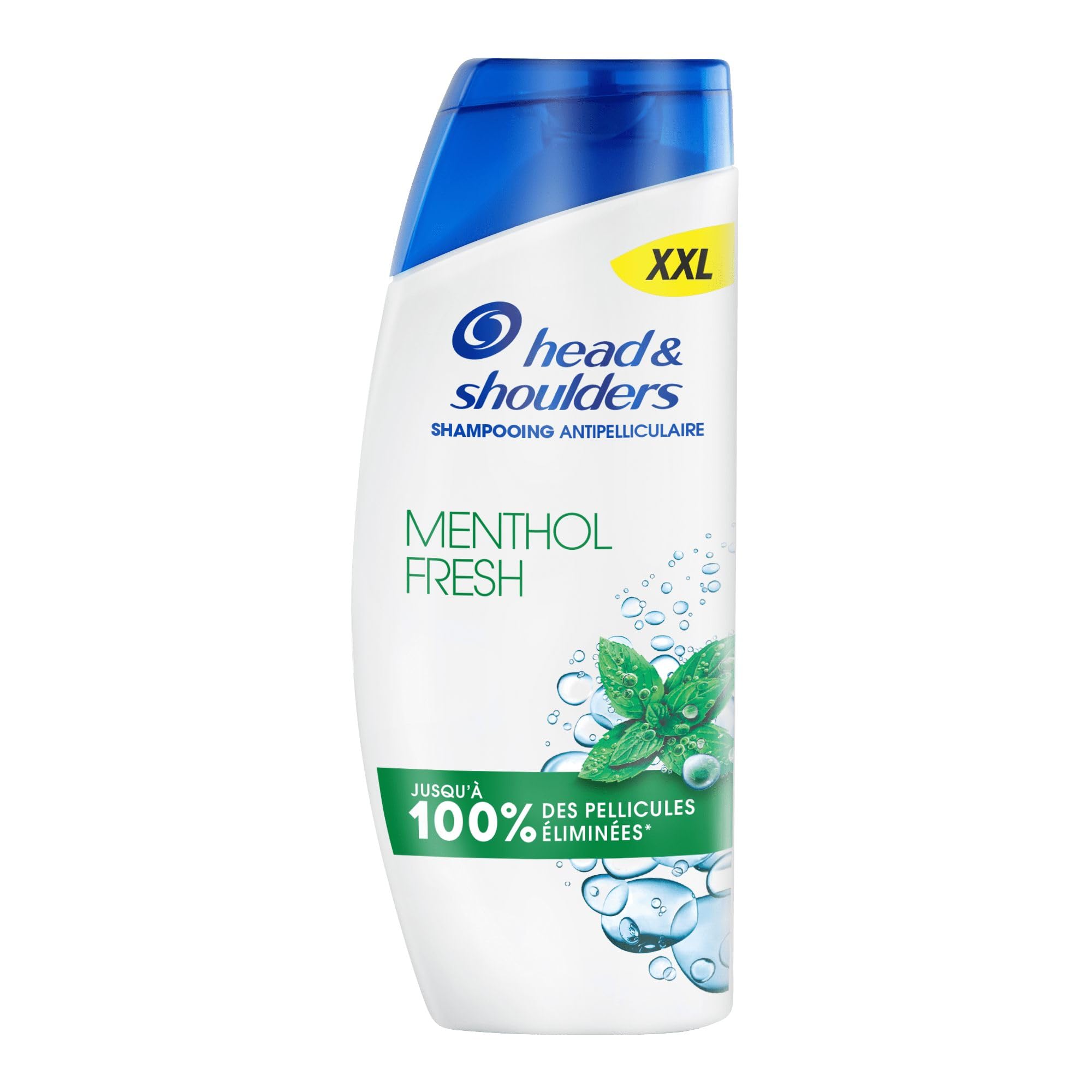 Head & Shoulders Menthol Fresh Shampoing Antipelliculaire 625ml. Usage Quotidien. Jusqu'à 100% des Pellicules Éliminées, Cliniquement Prouvé. Tous Types de Cheveux et de Cuir Chevelu