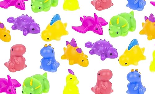 Miniatura 1 de Curious Minds Busy Bags Dinosaurio Mochi Squishy Animales  Kawaii  Sensorial, Estrés, Fidget Juguete a granel  Juguete de dinosaurio brillante (24