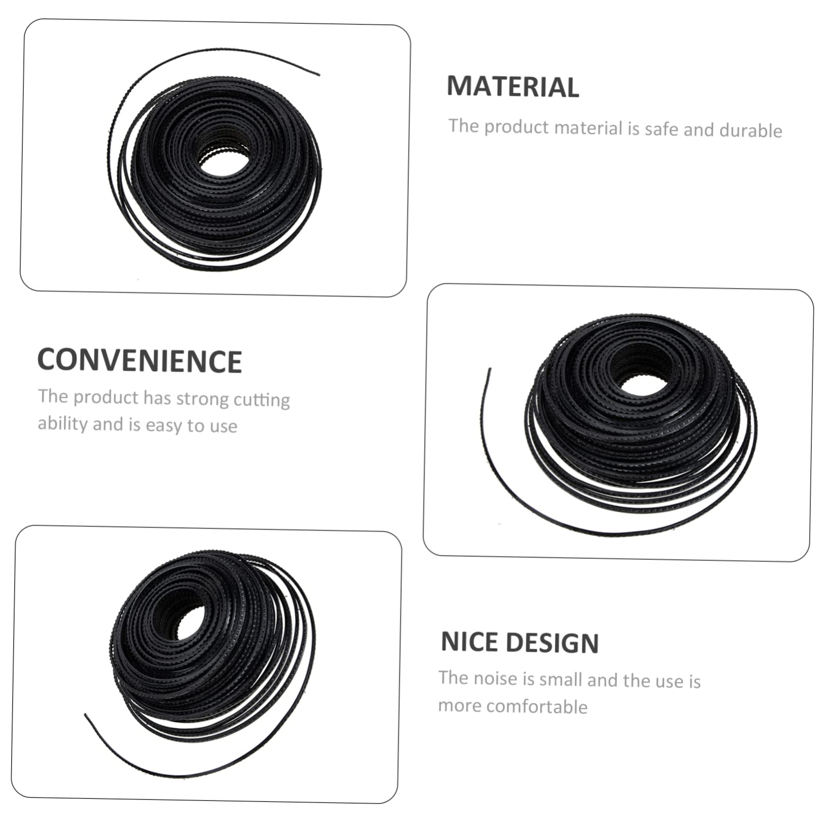 TOYANDONA Accesorios para Línea De Corte Hilo Resistente para Desbrozadora Hilo para Cortacésped para Desbrozadora De Jardín
