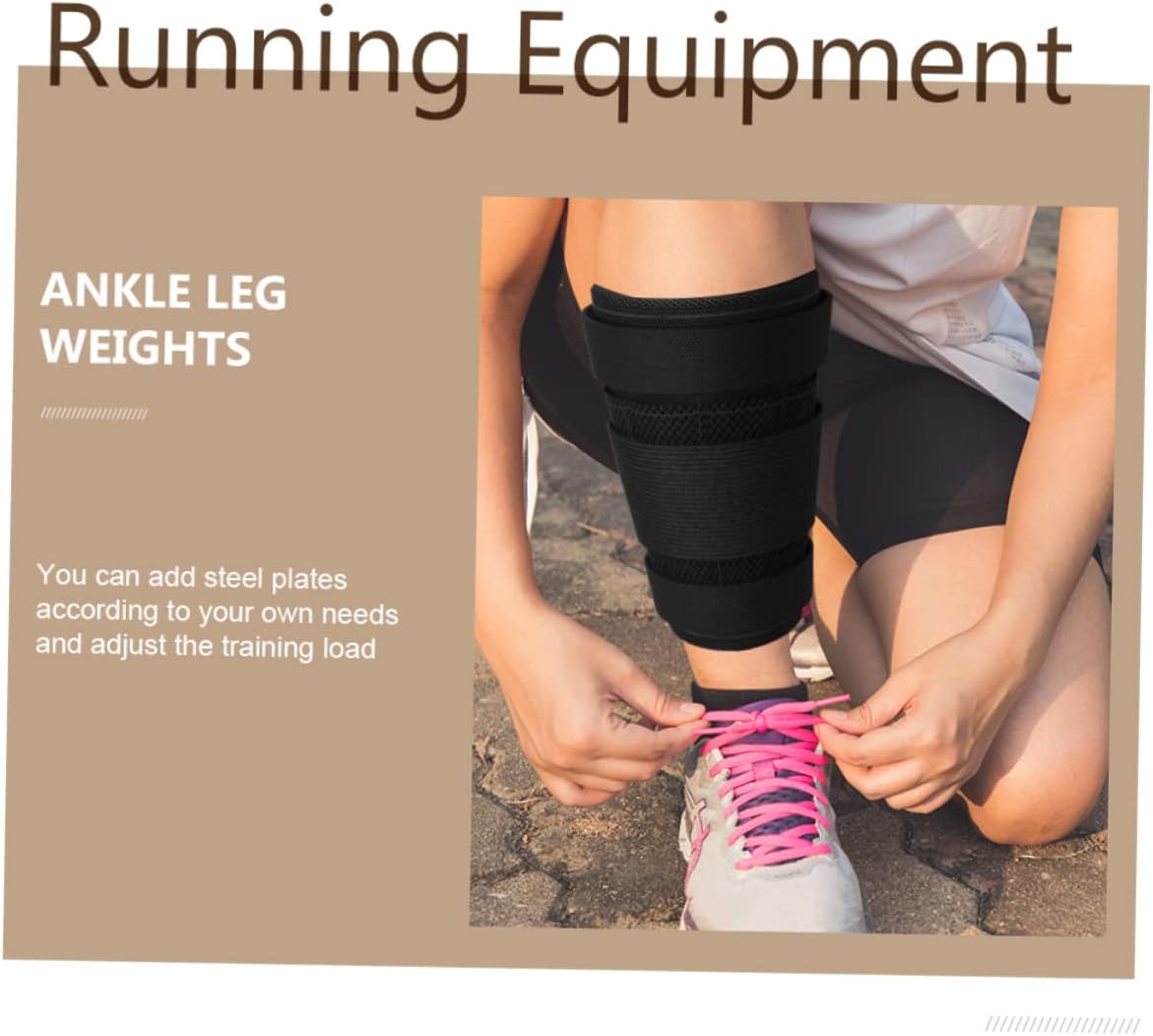 Adjustable Ankle Weights for Running and Fitness Training of Sandbags with Moisture Absorbing Material and Durable Design for Jogging Walking