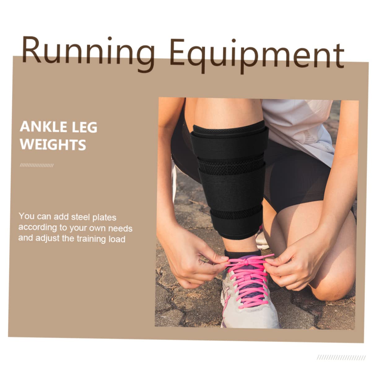 PartyKindom Pesi Caviglia Regolabili per Caviglia con Cuciture Rinforzate per Allenamento Gambe Resistenza per Jogging Camminata Cardio e