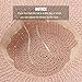 Sydbecs Women's Sun Hats Wide Brim Summer Beach Hat for Women Foldable Travel Straw Hat UPF50+ (Pink)