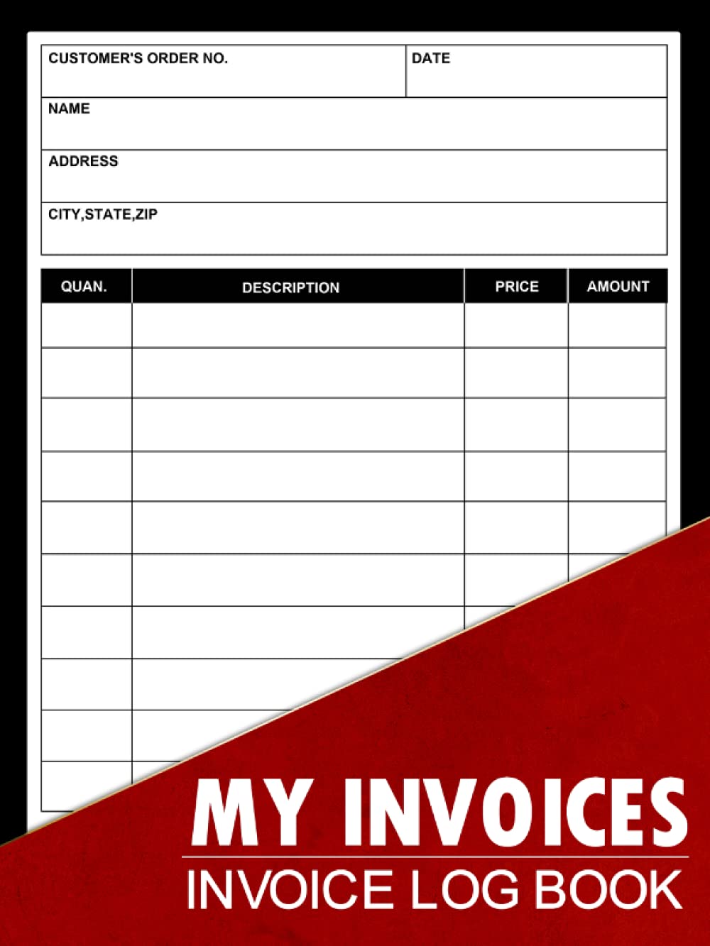 My Invoices Invoice Log Book: Invoice book for small business to save and keep track every detail | Invoice tracker log book for small business ... sales invoice book | order invoice book