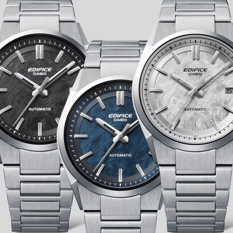 Casio Edifice EFK110D-1A - Quadrante in acciaio INOX, colore: Nero
