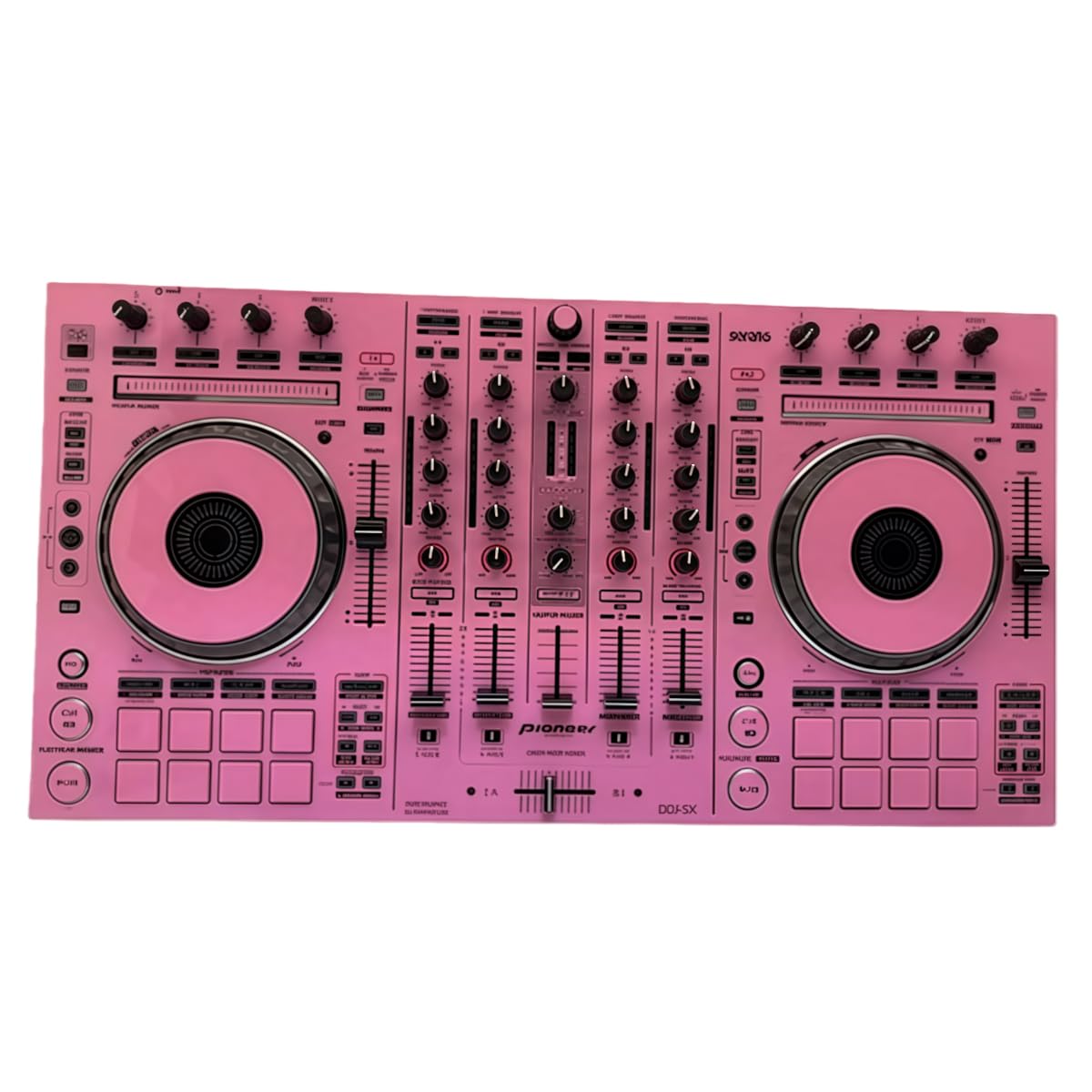 Protective Cover Skin for Pioneer DDJ-SX Protective Film Sticker (Pink)