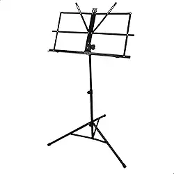 Suporte Estante De Partitura Pedestal Musical Bertô Maestro Dobrável Com Bolsa Bag Tripé Resistente Para Músicos Ajuste De Altura Cavalete Ferro Suporte Pasta Tablet