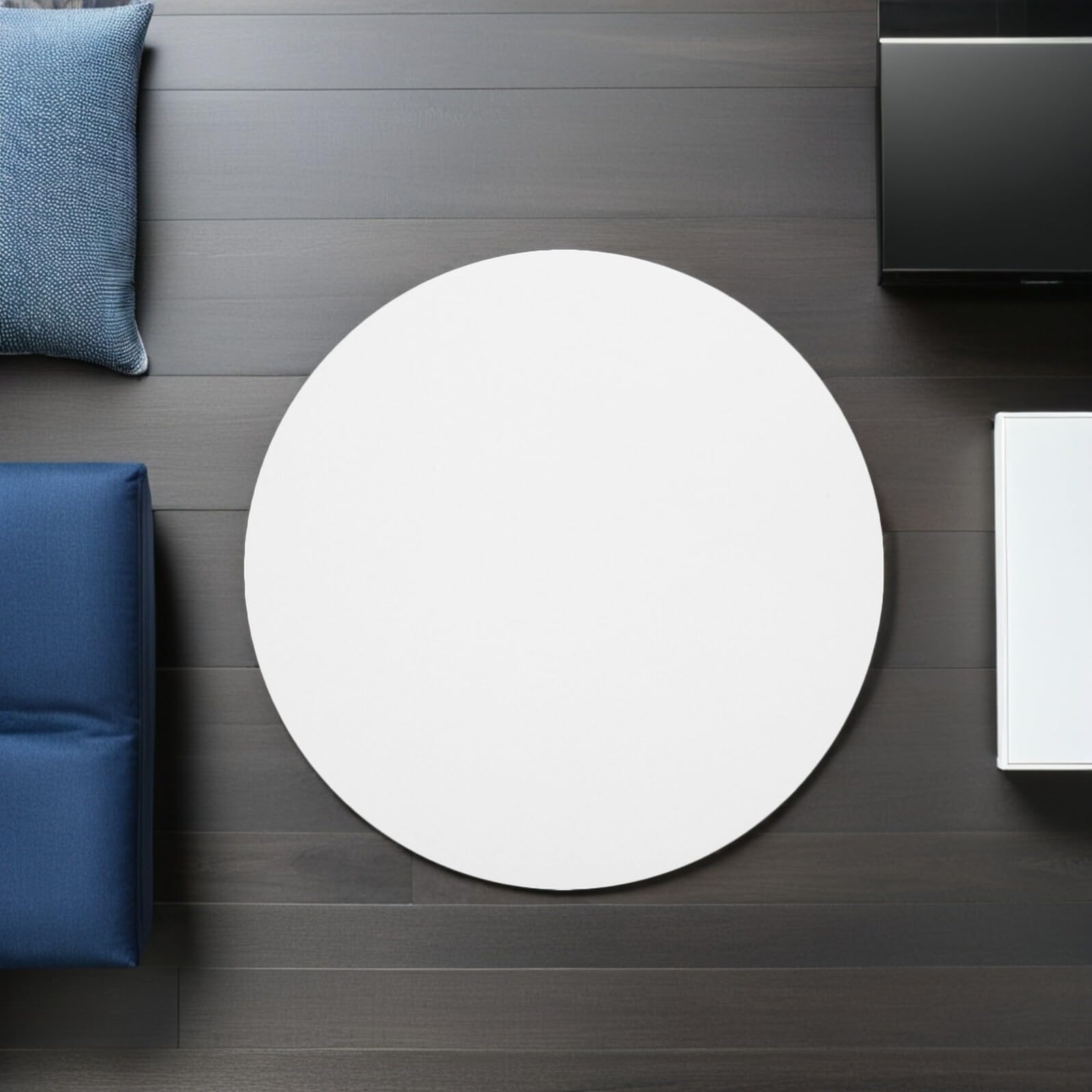SHINEOFI Diffusore Paralume Rotondo in Acrilico Bianco 395 CM Copertura per Plafoniera LED a Filo Disco Diffusore per Luce Soffusa Inserti Sicurezza Adatto per Lampade da Soffitto e